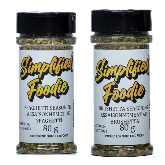 Spaghetti Seasoning, Bruschetta seasoning Spice Kit