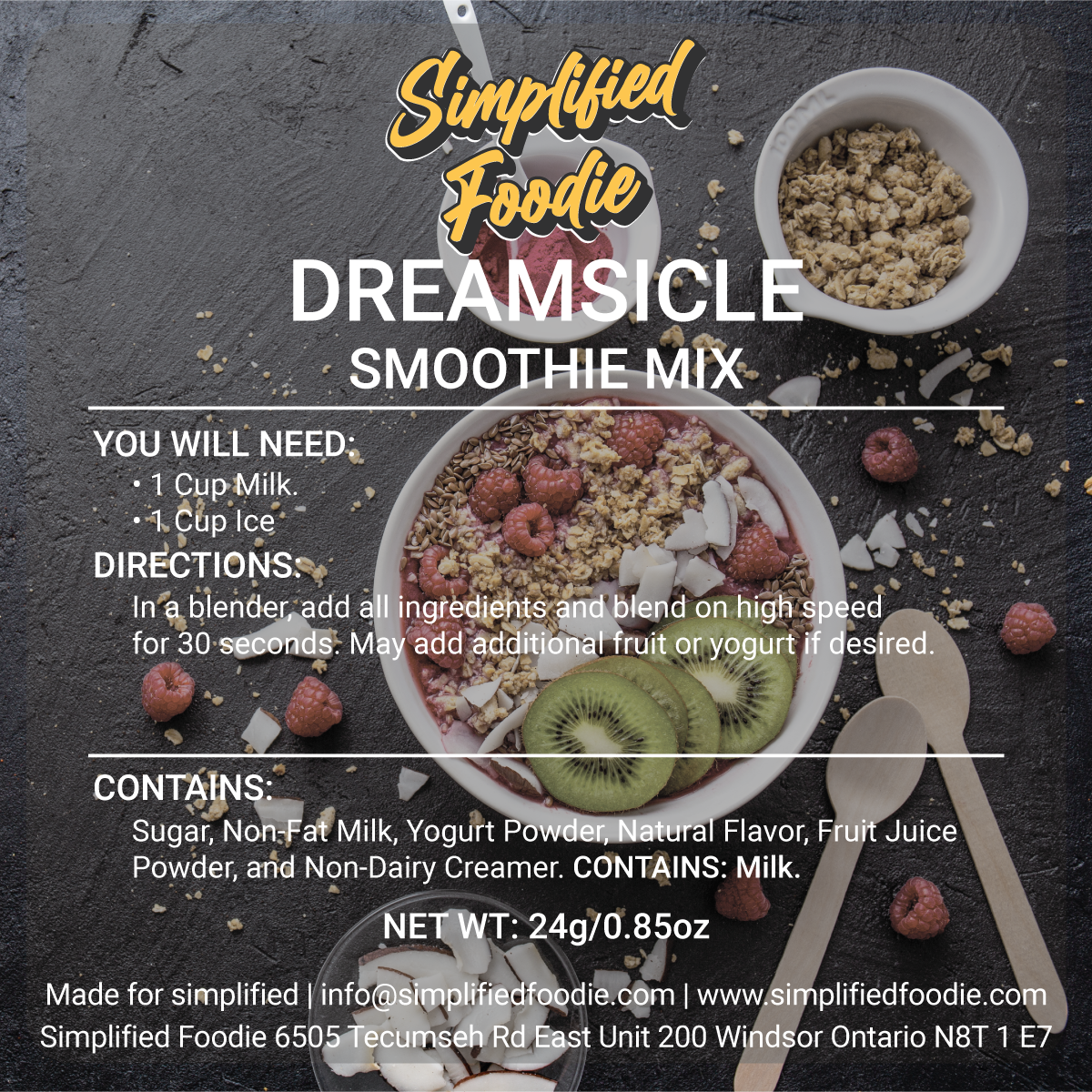 DREAMSICLE SMOOTHIE MIX