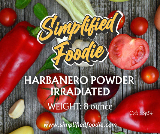 Harbanero Powder Irradiated 125g
