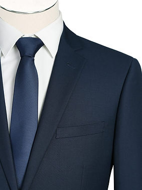 French Blue Slim Fit 2 Pc Suit