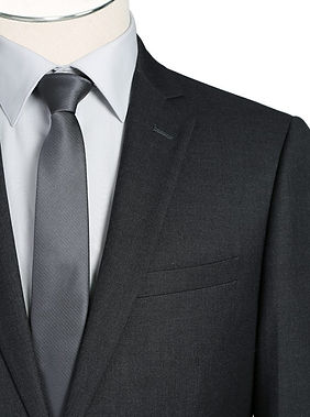 Charcoal Slim Fit 2 Pc Suit