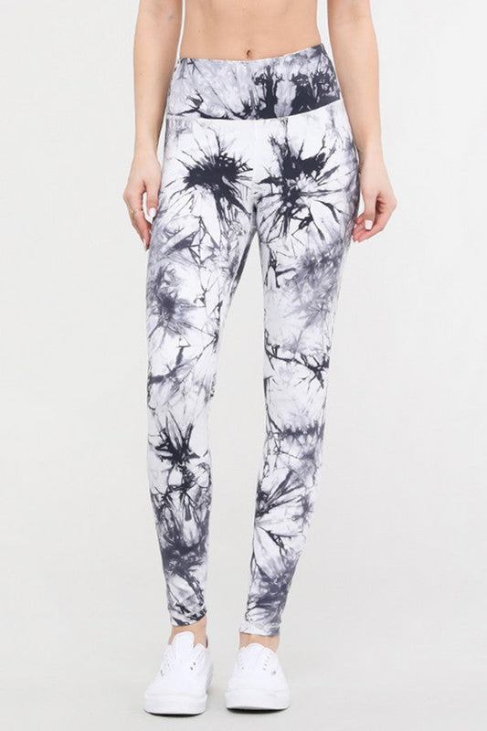 Women's Buttery Soft Tie Dye Activewear Leggings