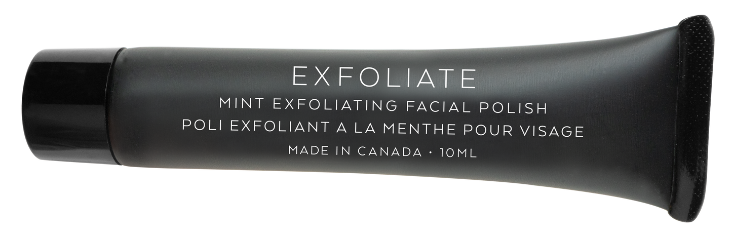EXFOLIATE 10ml: mint exfoliating polish