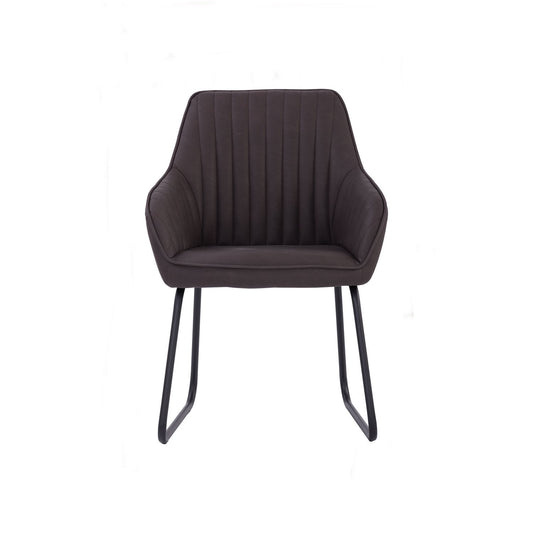 Ekon Armchair - Brunette - GFURN
