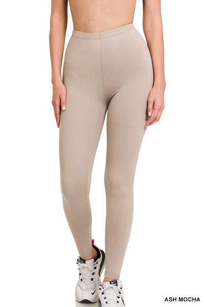 PREMIUM MICROFIBER FULL LENGTH LEGGINGS