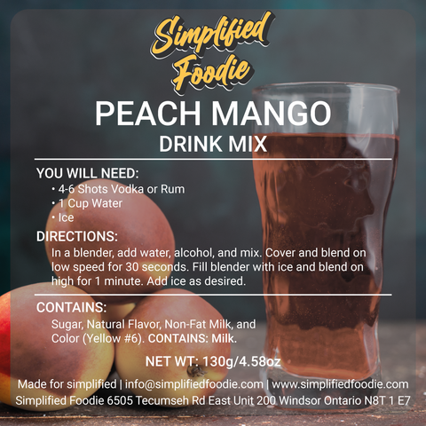 PEACH MANGO DRINK MIX