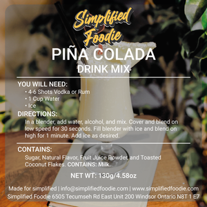 PIÑA COLADA DRINK MIX