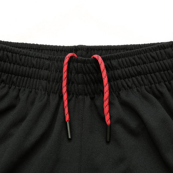 LIVERPOOL FC LOGO GREY ACTIVE TRACK SHORTS