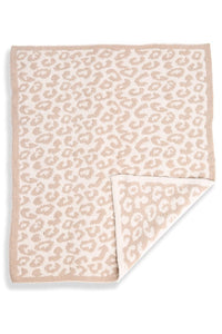 Kids Leopard Print Luxury Soft Throw Blanket