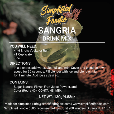 SANGRIA DRINK MIX