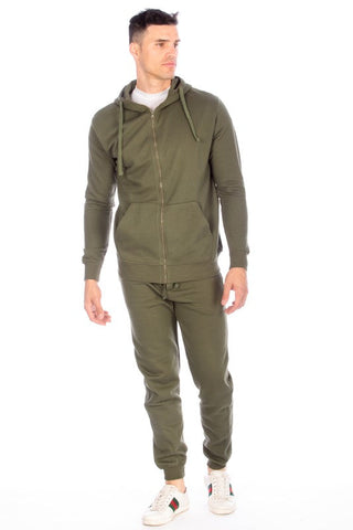 Fleece Sweatpants Olive