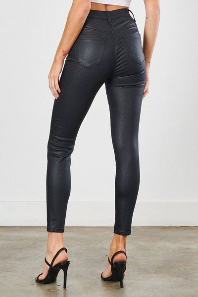 Coated Black Skinny