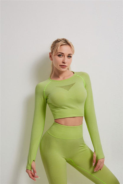 Seamless Yoga Activewear Soft Top