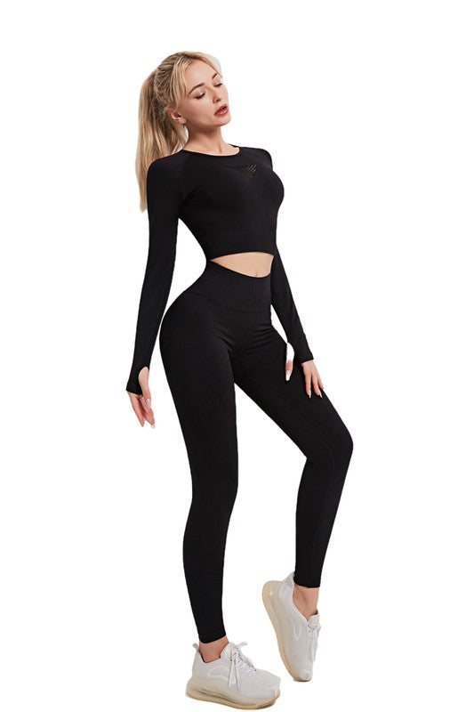 Seamless Yoga Activewear Soft Top