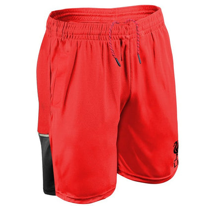 LIVELPOOL FC LOGO STRIPE BACK ACTIVE TRACK SHORTS