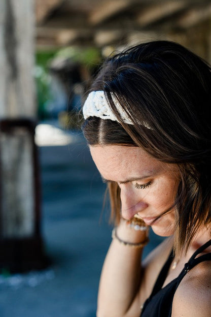 Handmade Elastic Macrame Headband