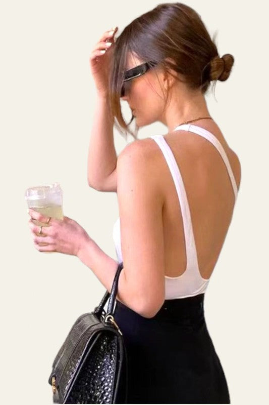 Heart Holder Sleeveless One Shoulder Romper