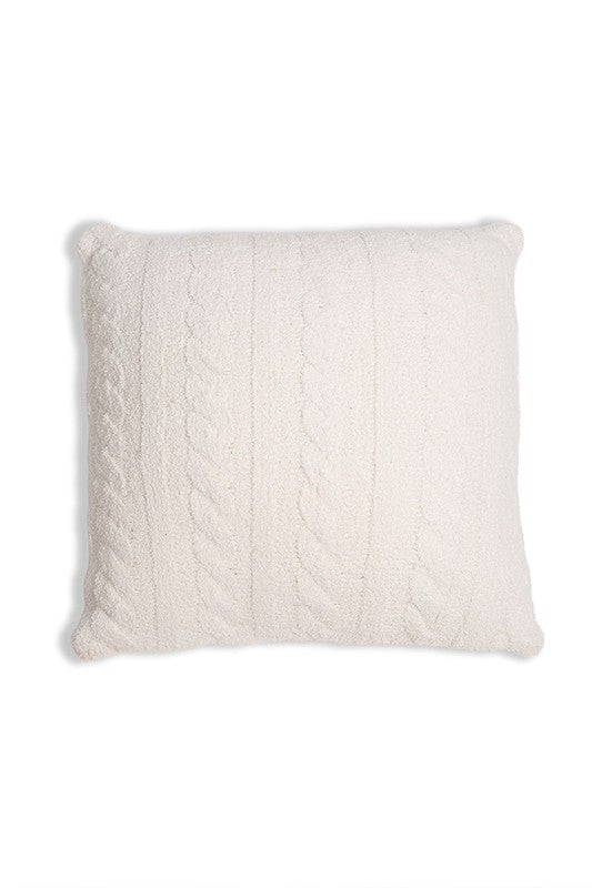 Braided Cable Knit Luxury Soft Cushion Cover