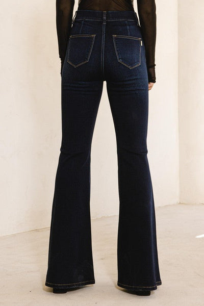 HIGH WAISTED FLARE JEAN