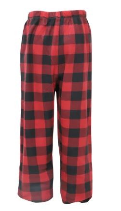 Men's Plaid Fleece Pajama Pants