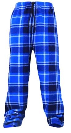 Men's Plaid Fleece Pajama Pants