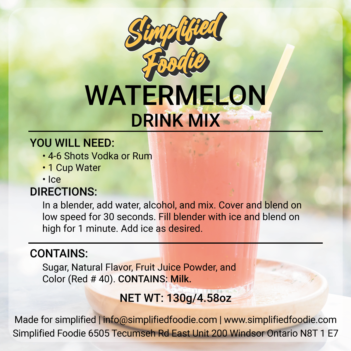 WATERMELON DRINK MIX