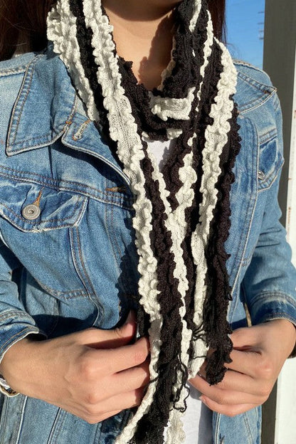 Fringed Oblong Scarf