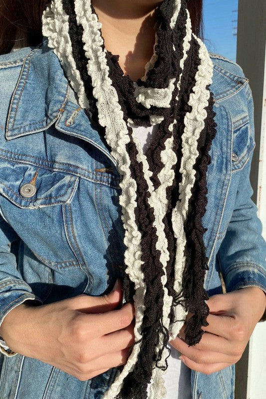 Fringed Oblong Scarf