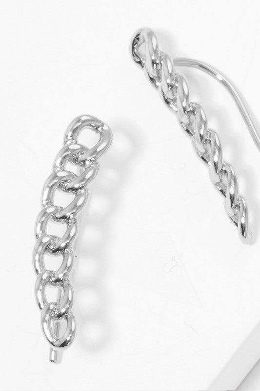 Gold Dipped Chain Ear Crawler