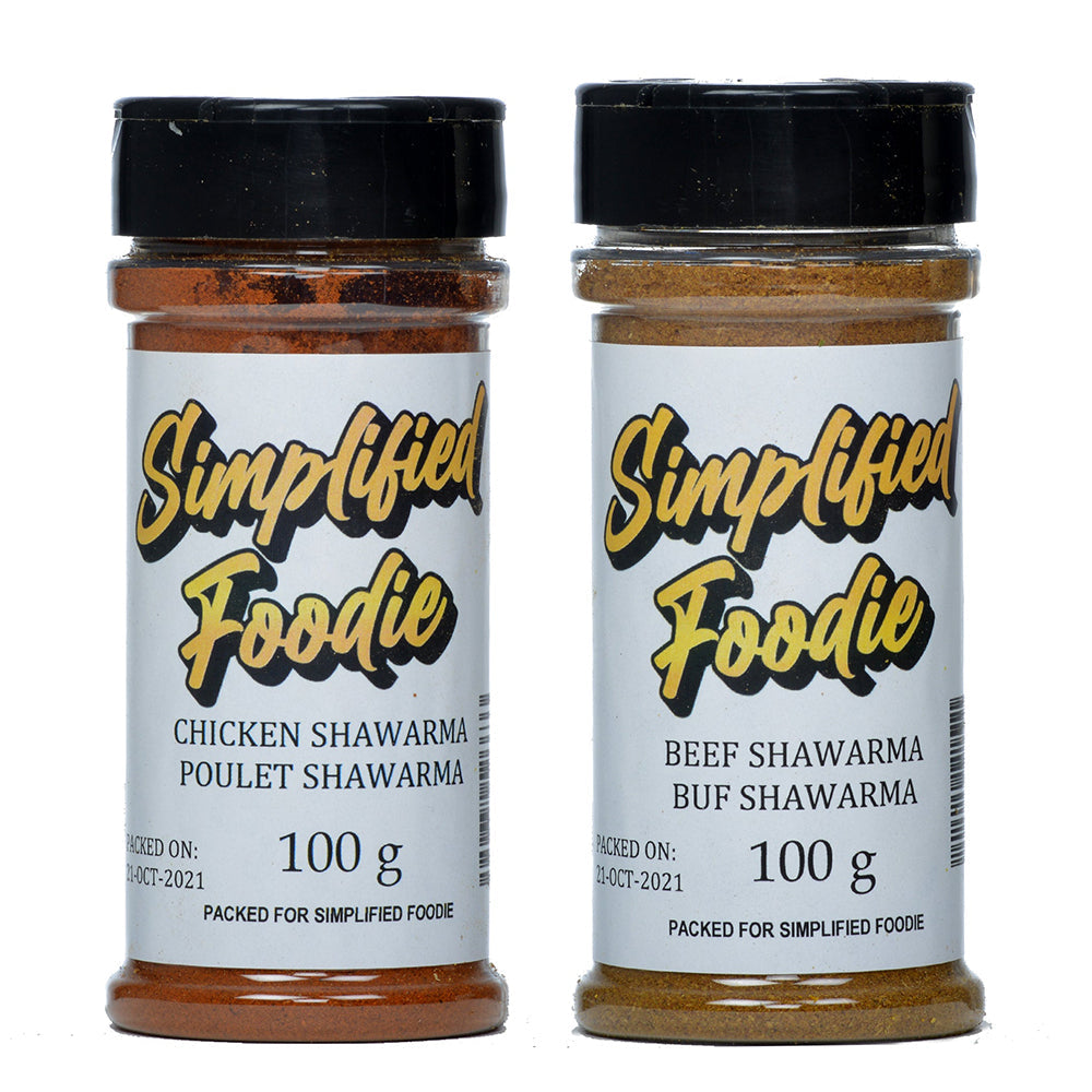 Chicken Shawarma, Beef Shawarma Spice Kit