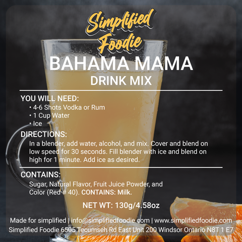 BAHAMA MAMA DRINK MIX