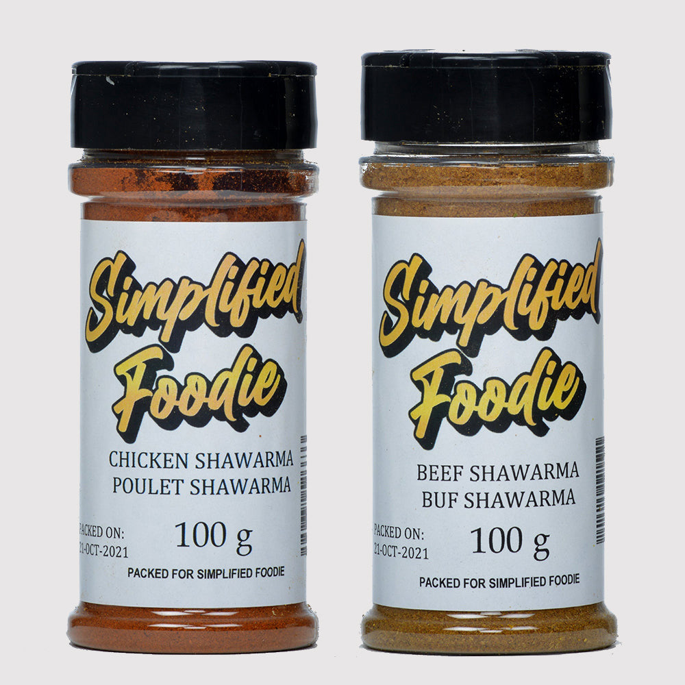 Chicken Shawarma, Beef Shawarma Spice Kit