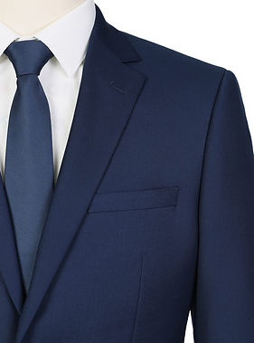 New Blue Fit 2 Pc Suit