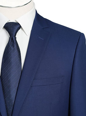 Royal Blue Fit 2 Pc Suit