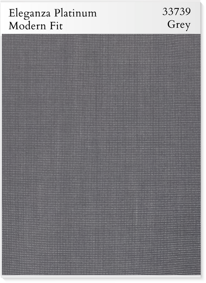 Eleganza P 33739 Grey - Modern 2 Piece Suit