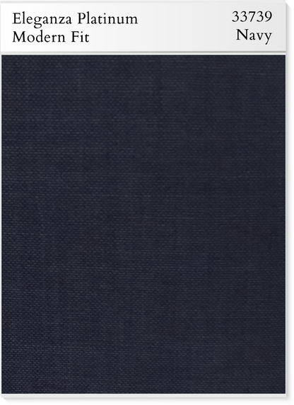 Eleganza P 33739 Navy - Modern 2 Piece Suit