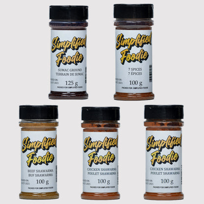 Middle Eastern 5 Spice Kit