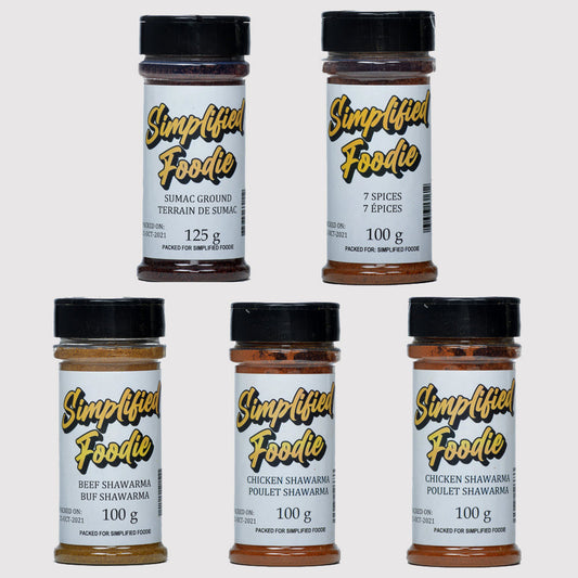 Middle Eastern 5 Spice Kit