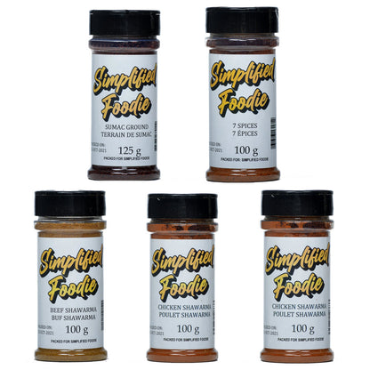 Middle Eastern 5 Spice Kit