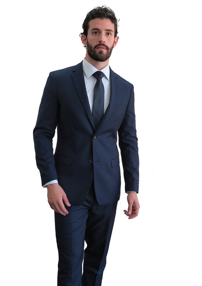 Gianni 4040 Navy - Modern 2 Piece Suit