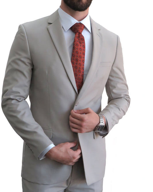 Gianni 4040 Tan Modern - 2 Piece Suit