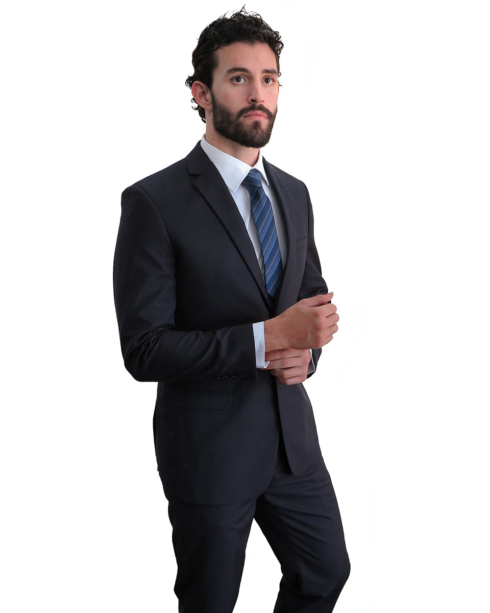 Gianni 4040 Charcoal - Modern 2 Piece Suit