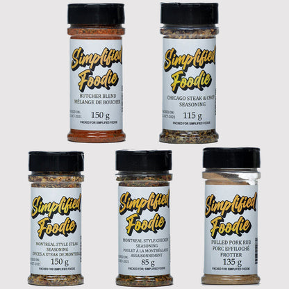 BBQ Seasoning 5 Spice Kit
