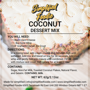 COCONUT DESSERT MIX