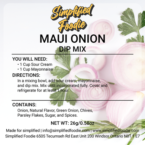 MAUI ONION DIP MIX