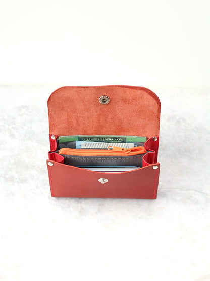 FRIDAY Wallet - Faded Red