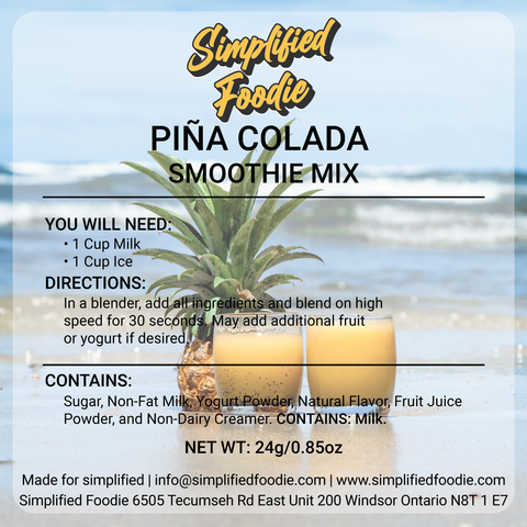 PIÑA COLADA SMOOTHIE MIX