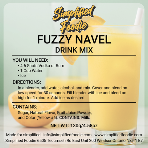 FUZZY NAVEL DRINK MIX