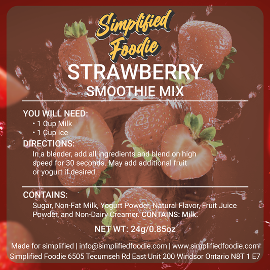 STRAWBERRY SMOOTHIE MIX
