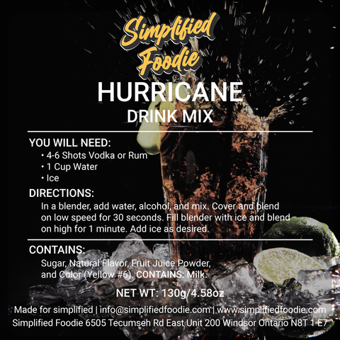 HURRICANE DRINK MIX